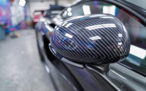 Carbon Fiber Rearview Side Wing Mirror Cover Cap For mazda MX-5 Miata ND1 ND2