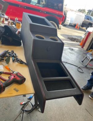 Chevy GMC customize subwoofer center console .