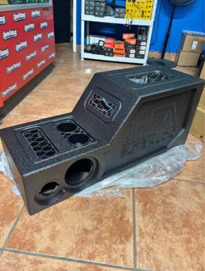 Chevy GMC customize subwoofer center console