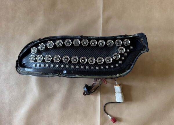 RGB sequential taillight tail gate .