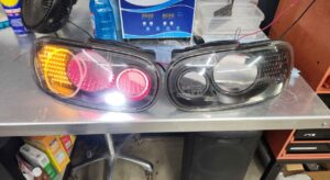 Mazda miata NB customize sequantial taillight