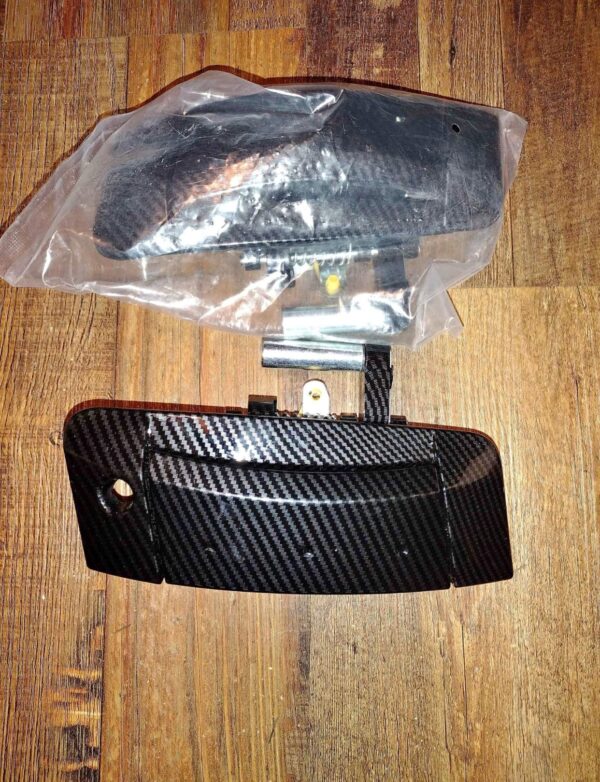 350z carbon fiber door handles