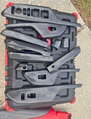 10th gen civic sedan Carbon fiber vinyl interior pieces