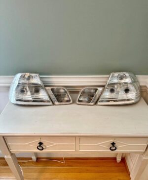 BMW E46 Clear Taillights Coupe/Vert