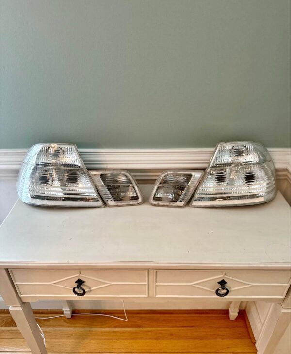 BMW E46 Clear Taillights Coupe/Vert