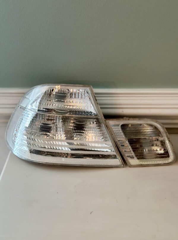 BMW E46 Clear Taillights Coupe/Vert