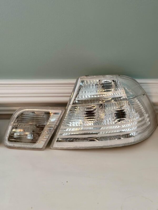 BMW E46 Clear Taillights Coupe/Vert