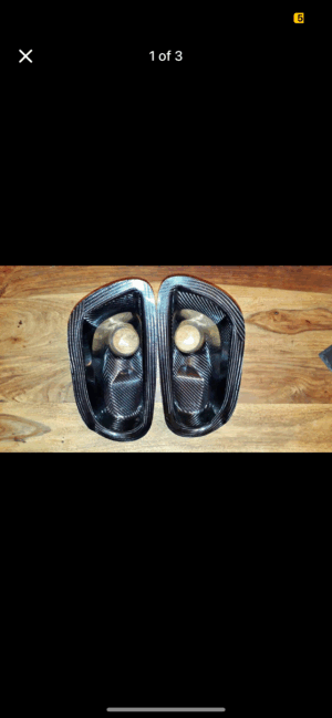E46 M3 Carbon Brake Ducts