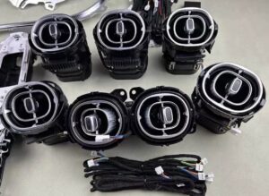 img_4220 64 Colors Air Vent LED Ambient Light For 2022-2025 W206 Mercedes Benz C Class
