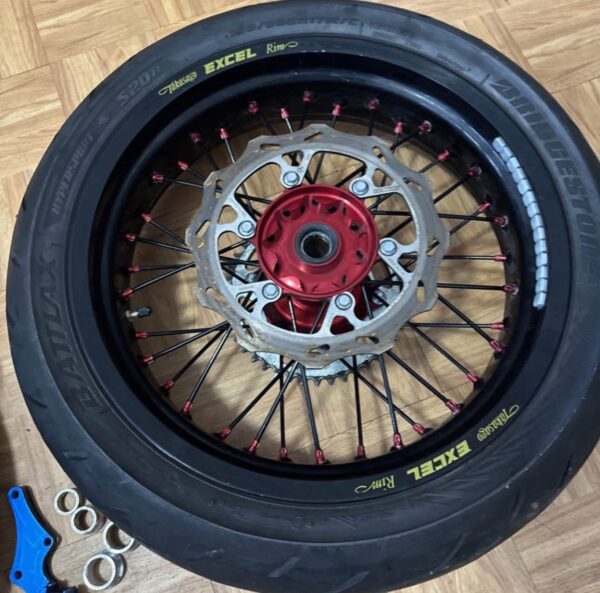 img_4640 Yamaha Yz450f Supermoto Wheelset FASTER USA HUBS EXCEL RIMS Yz250f 09-13 Wheels