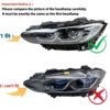img_4727 Yellow Angel Eyes DRL LED Module FOR BMW G22 G23 430i 430iX M440i 2021-2024