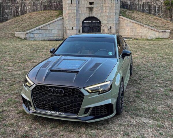 img_5536 Glass Transparent Carbon Fiber Hood Bonnet Ver.3 for Audi RS
